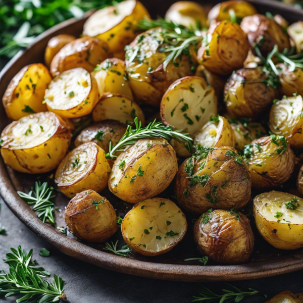 Garlic Herb Roasted Potatoes