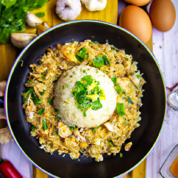  Garlicky Egg Fried Rice 