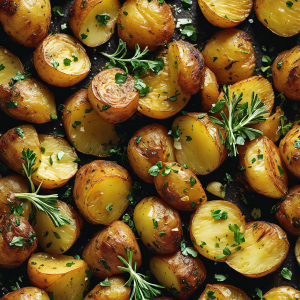 Garlic Herb Roasted Potatoes