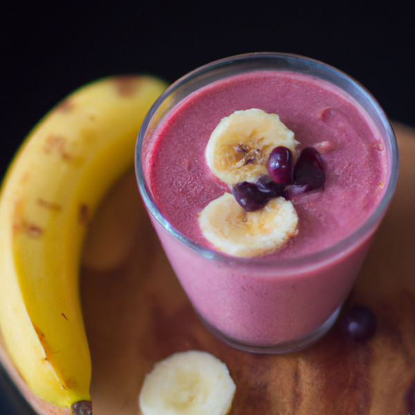 Banana Berry smoothie