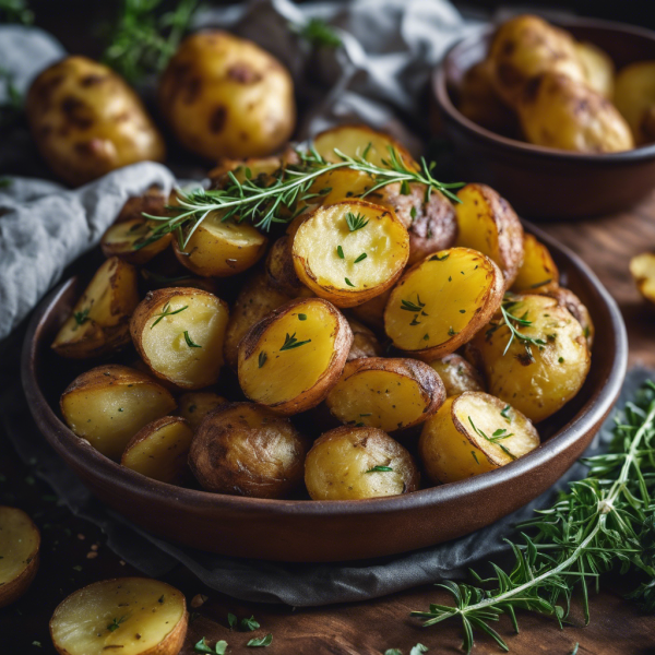 Garlic Herb Roasted Potatoes