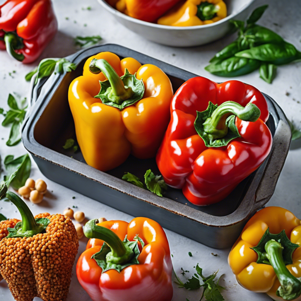 Mediterranean Stuffed Bell Peppers