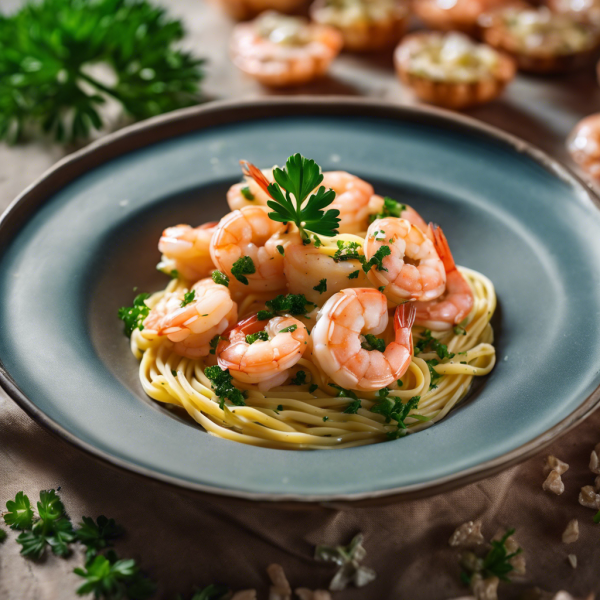 Garlic Butter Shrimp Pasta