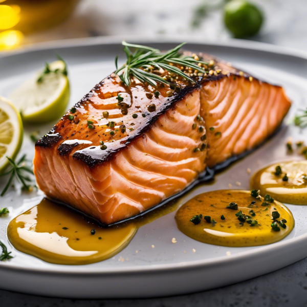 Mustard Glazed Salmon