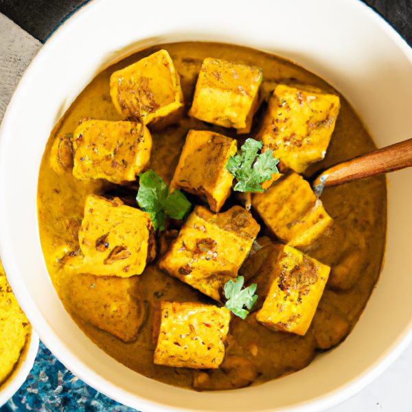 Vegan Tofu Curry Recipe cookAIfood