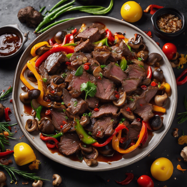 Beef and Mushroom Stir-Fry