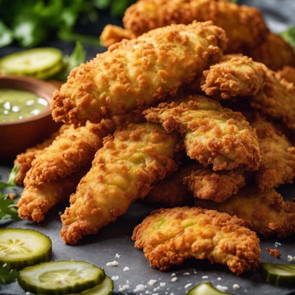 Crispy Pickle Chicken Tenders