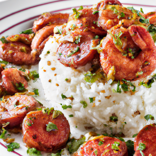 Cajun-Style Shrimp and Sausage