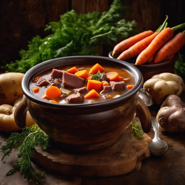 Hearty Beef and Vegetable Soup