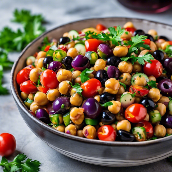 Provencal Chickpea Salad