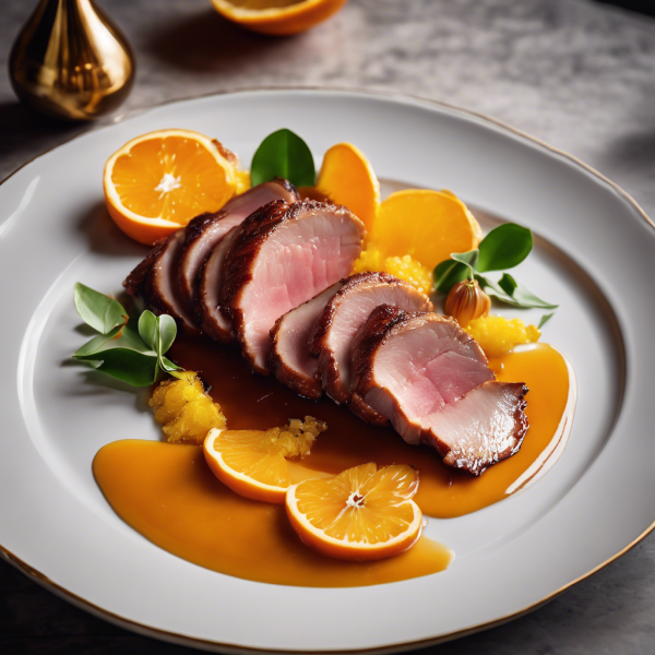 Crispy Duck with Orange Glaze