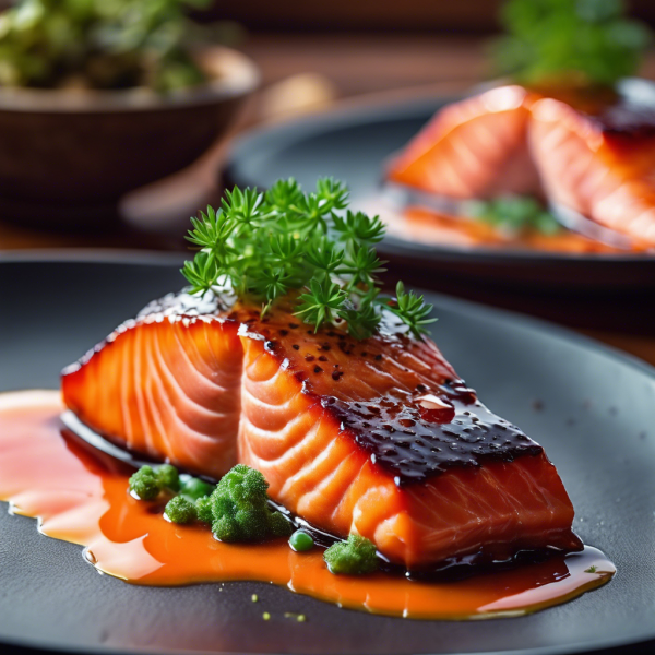 Jelly Glazed Salmon