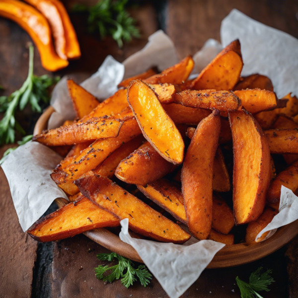 Crispy Baked Yam Fries