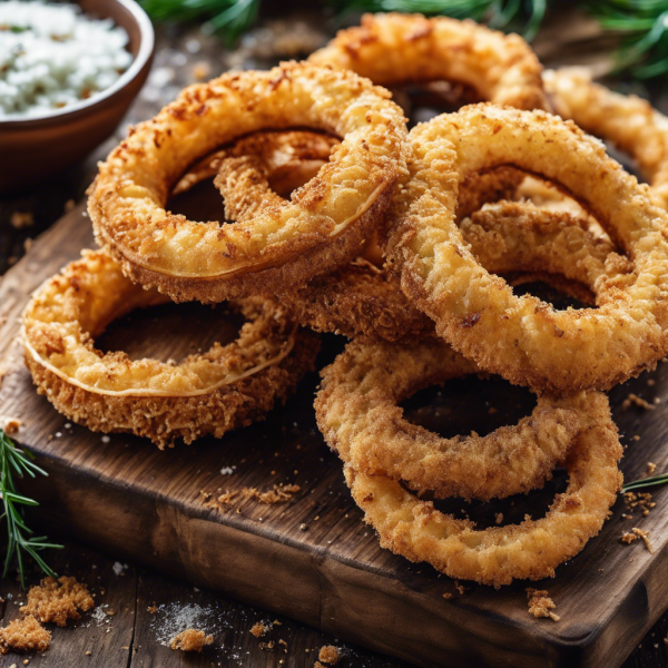 Crispy Baked Onion Rings