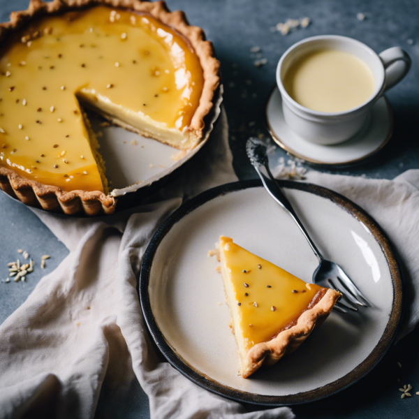 Vanilla Bean Custard Tart