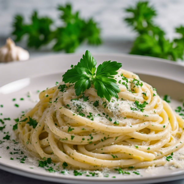 Creamy Garlic Parmesan Pasta