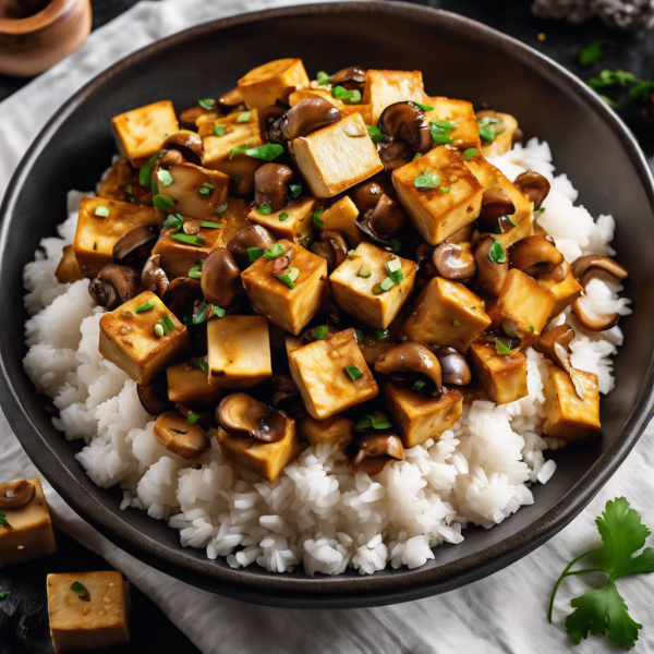 Savory Tofu and Mushroom Stir-Fry