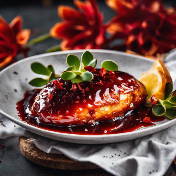 Sweet and Spicy Jelly Glazed Chicken