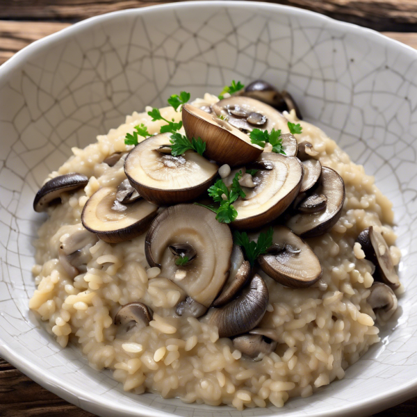 Creamy Mushroom Risotto