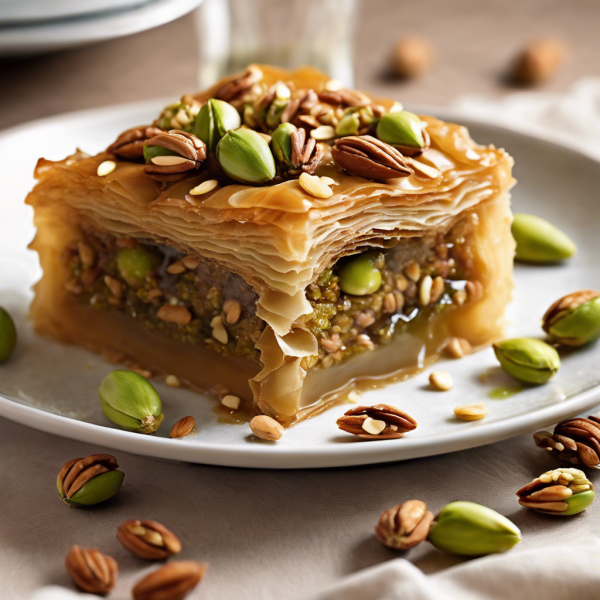 Nutty Honey Baklava