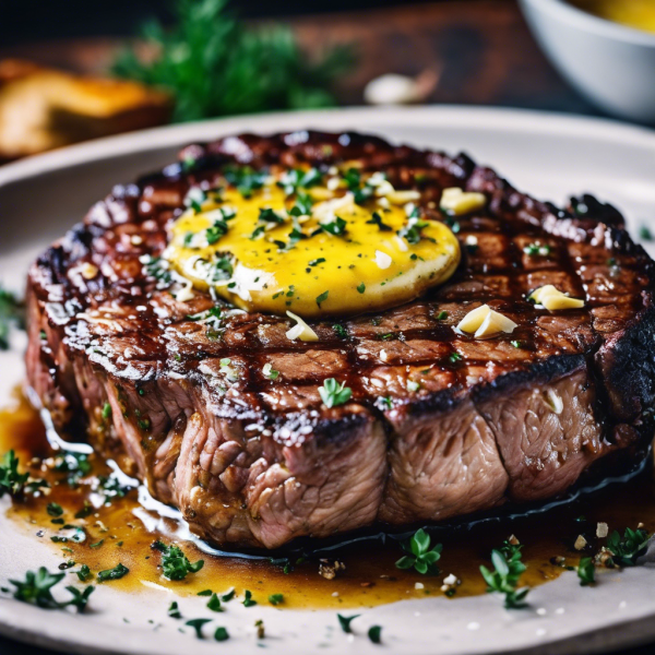 Garlic Butter Pan-Seared Steak