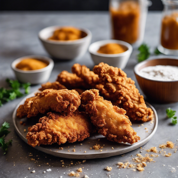 Crispy Buttermilk Fried Chicken Tenders