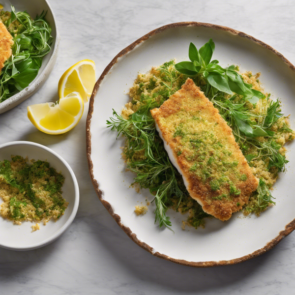 Crispy Lemon Herb Fish Fry