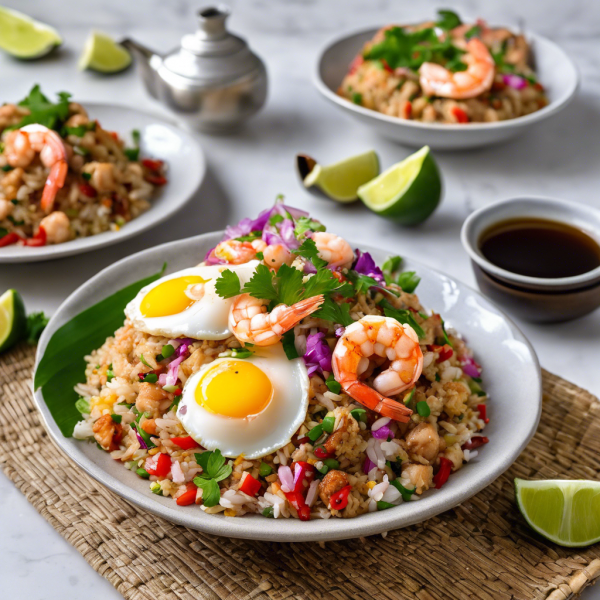 Thai Surf and Turf Fried Rice