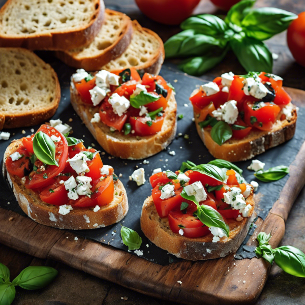 Mediterranean Bruschetta