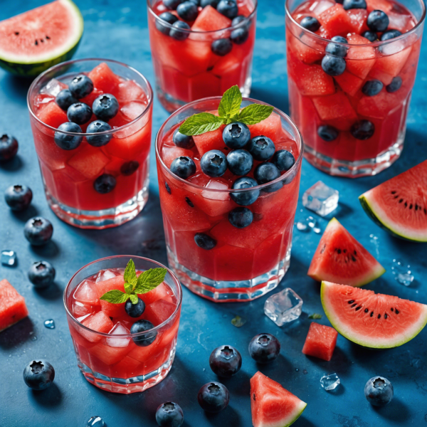 Summer Berry Watermelon Cooler