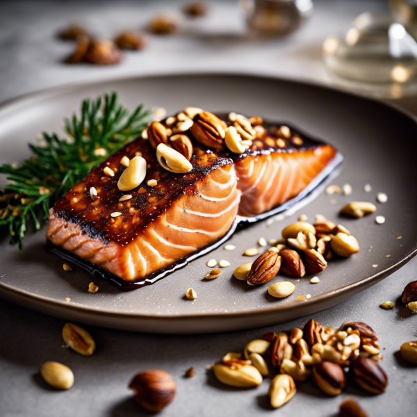 Nutty Maple Glazed Salmon