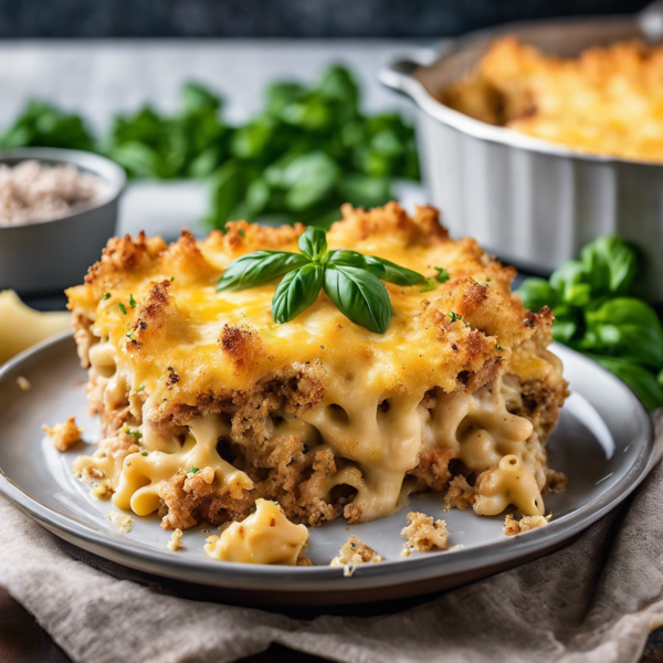 Cheesy Tuna Pasta Bake Recipe | cookAIfood