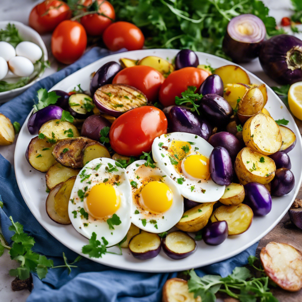 Mediterranean Potato and Egg Salad