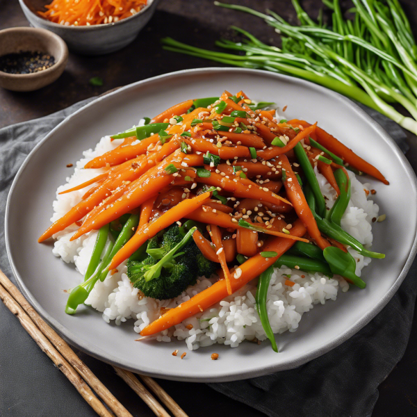 Soy Glazed Carrot Stir-Fry