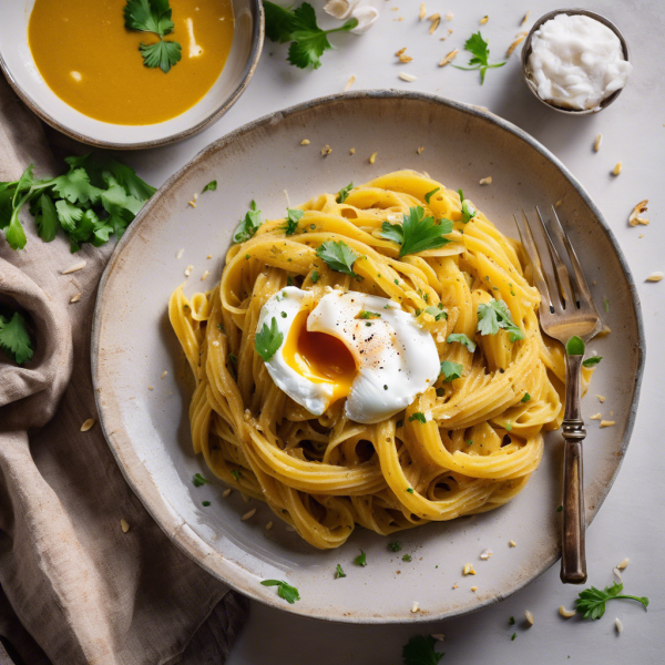 Indian Garlic Pasta