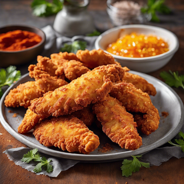 Spicy Crispy Chicken Tenders