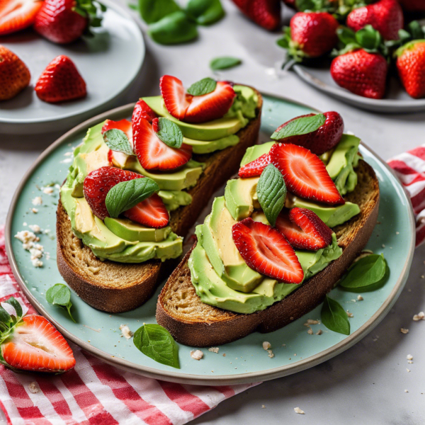 Strawberry Avocado Toast