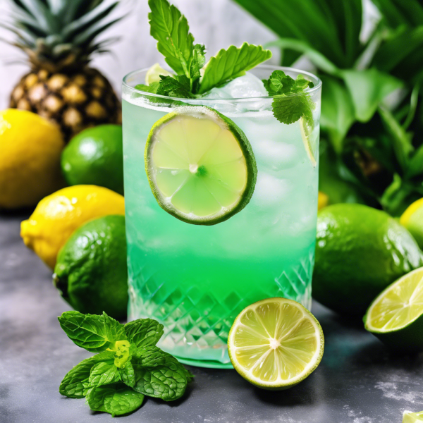 Caribbean Low-Carb Paradise Cocktail