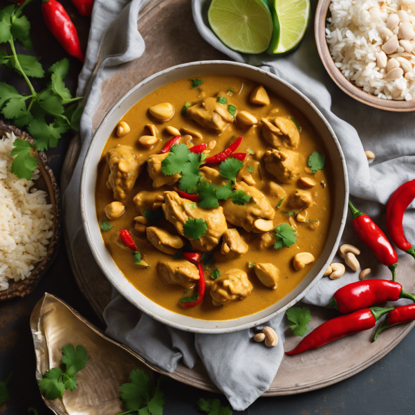 Spicy Peanut Chicken Curry