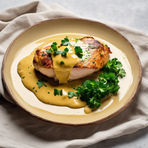 Creamy Mustard Pan Sauce for Chicken Breast