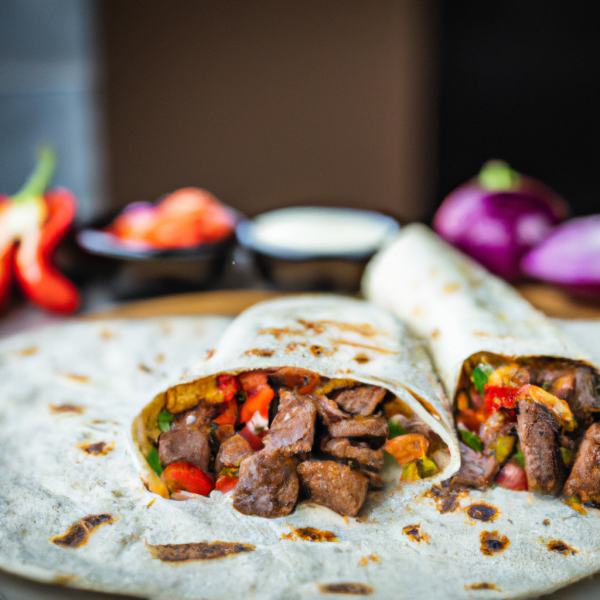 Beef Fajita Burrito