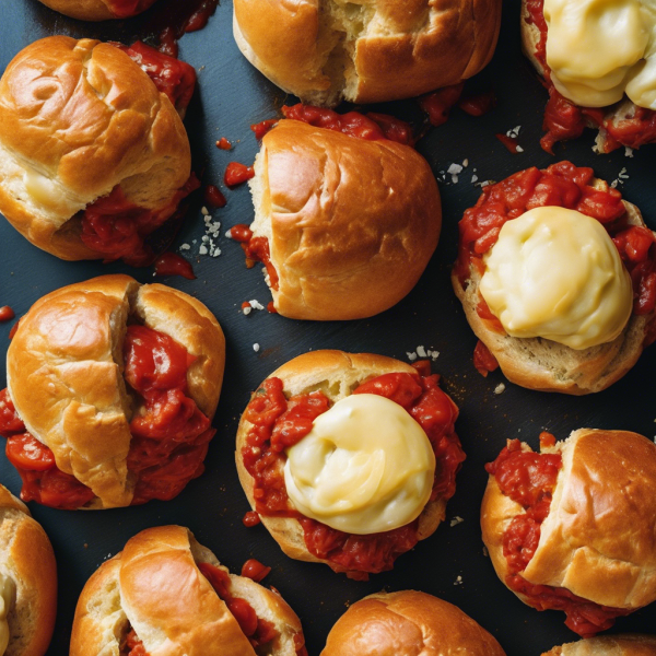 Vegetarian Stuffed Bread Rolls