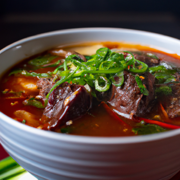 Korean Spicy Beef Soup