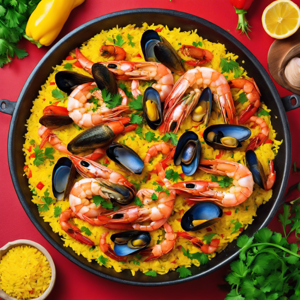 Spanish Seafood Paella