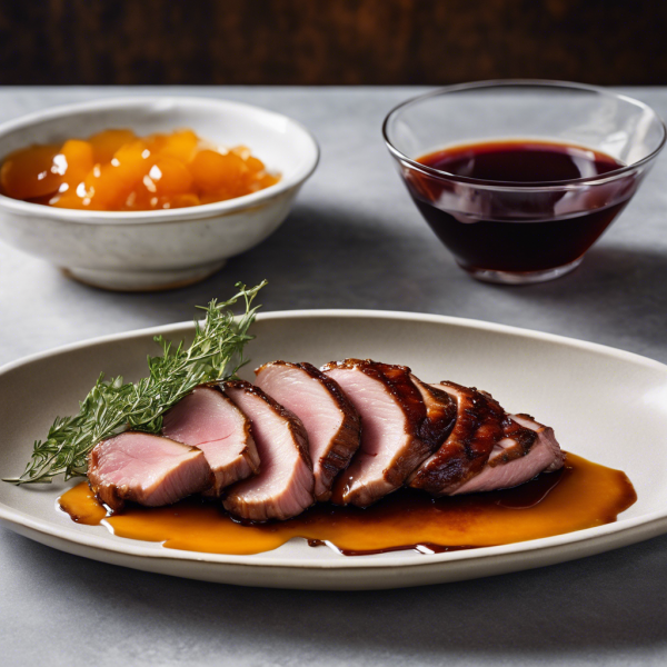 Orange Glazed Duck Breast