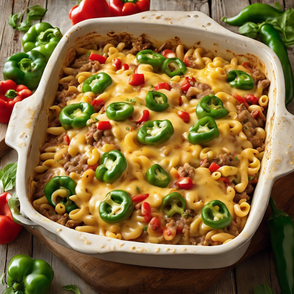 Creamy Hamburger Pasta Bake