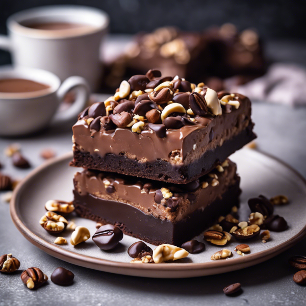 Coffee-Chocolate Nutty Delight