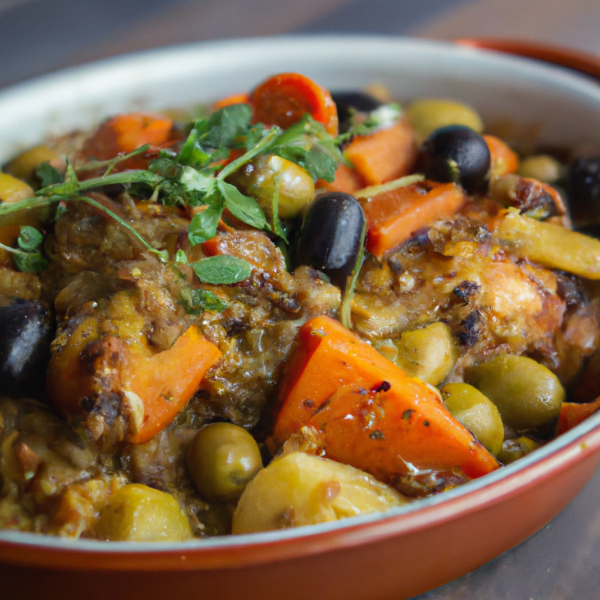 Chicken Olive Tagine