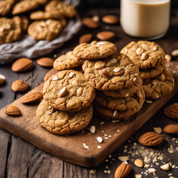 Crunchy Almond Butter Cookies