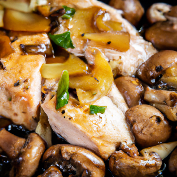 Garlic Mushroom Chicken